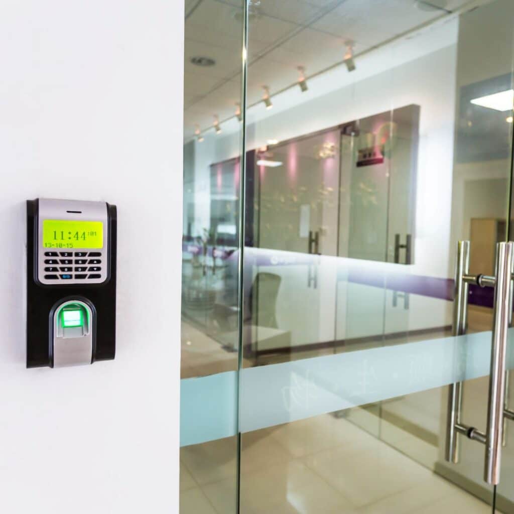 access keypad for meeting room